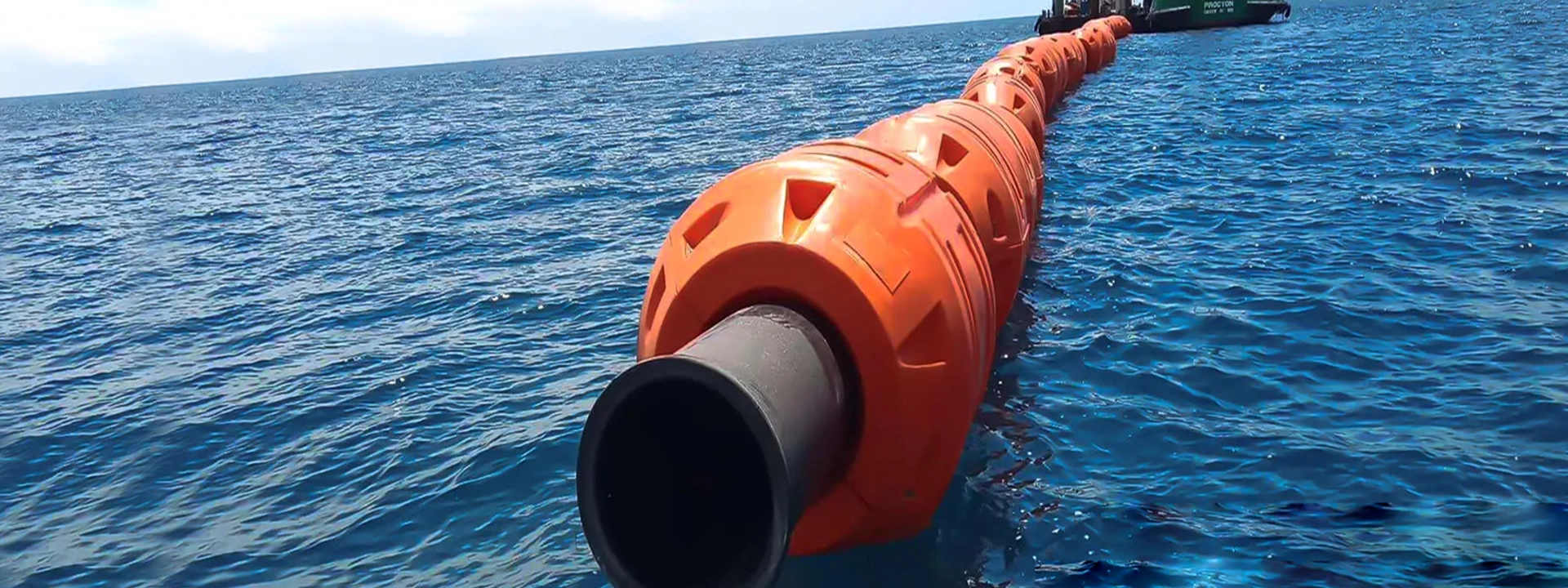 Floater per tubi in HDPE